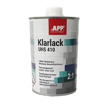 Preview: APP 2K Acryl Klarlack UHS 410 inkl. Härter 1,5 L Set